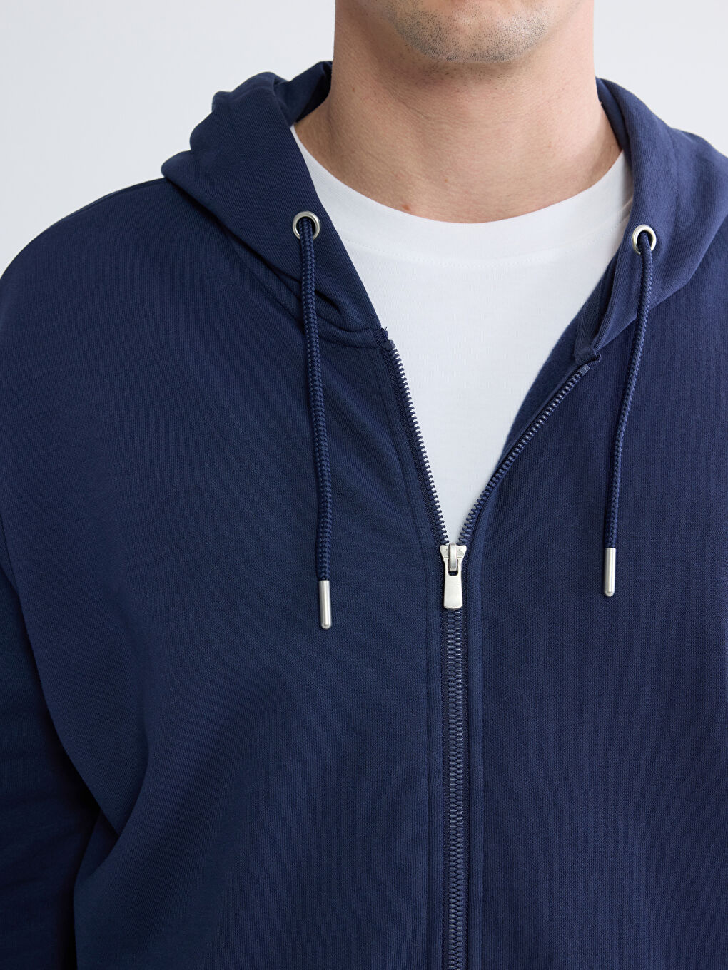 Men's Hooded Zip-Up Sweatshirt-2