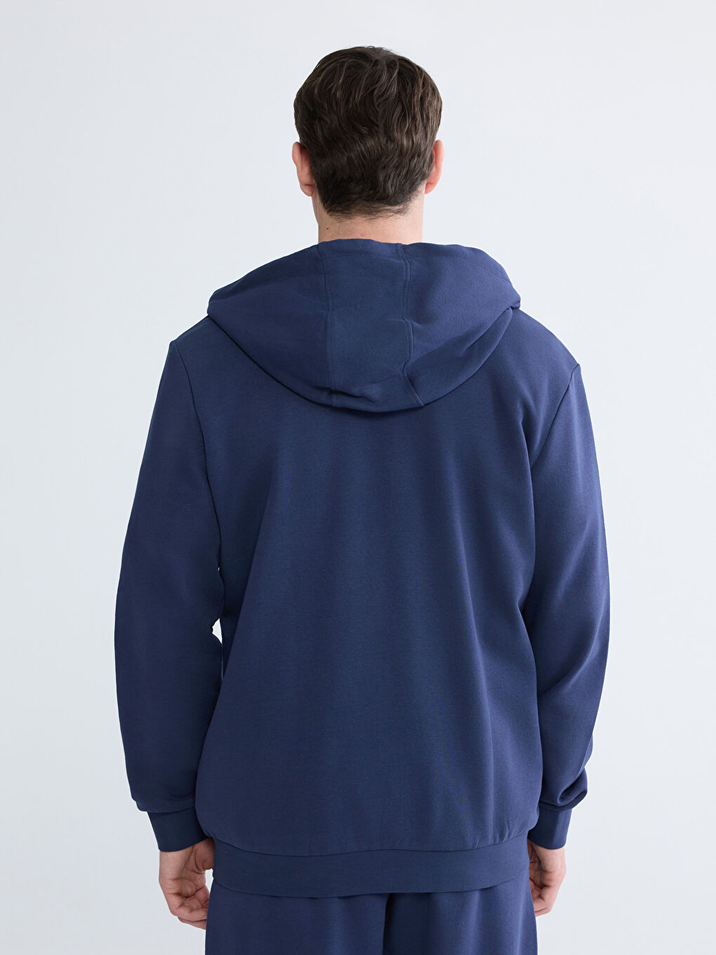 Men's Hooded Zip-Up Sweatshirt-3