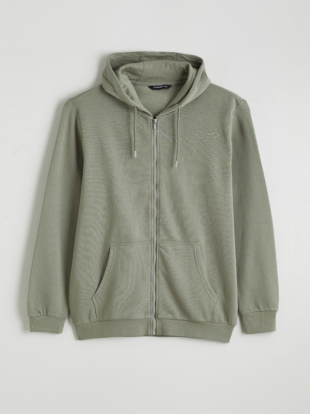 Men's Hooded Zip-Up Sweatshirt-4