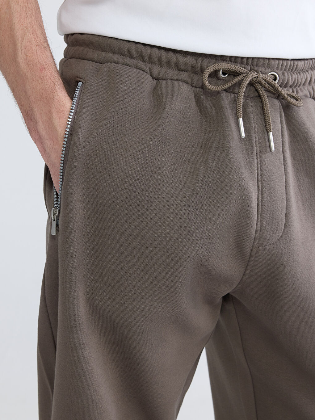 Мужчины Коричневый Спортивные джоггеры-2