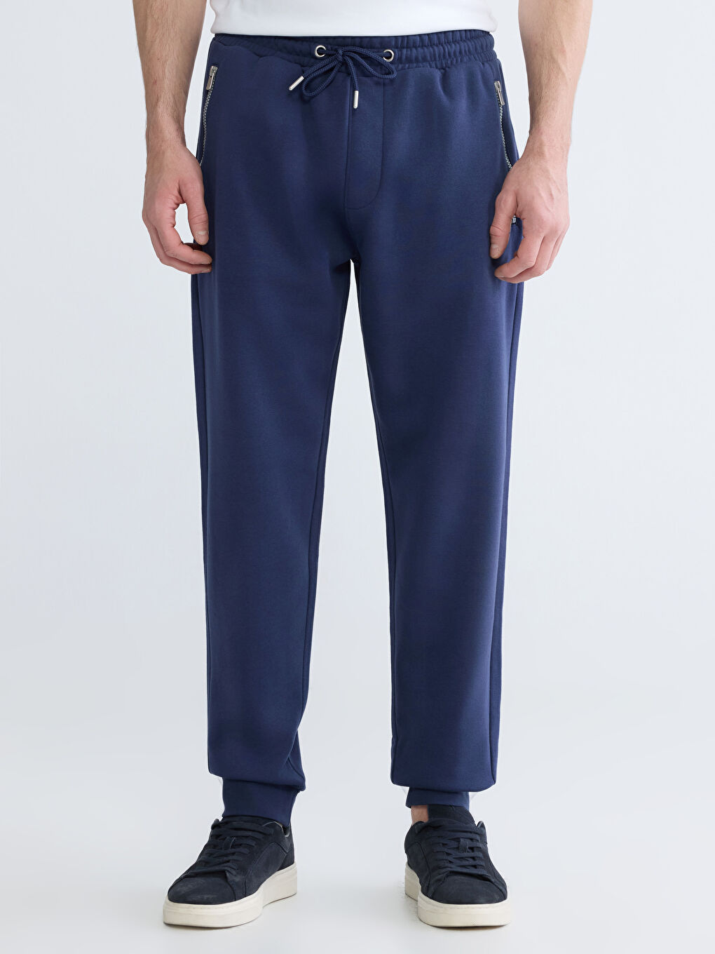 Мужчины Синий Спортивные джоггеры-1