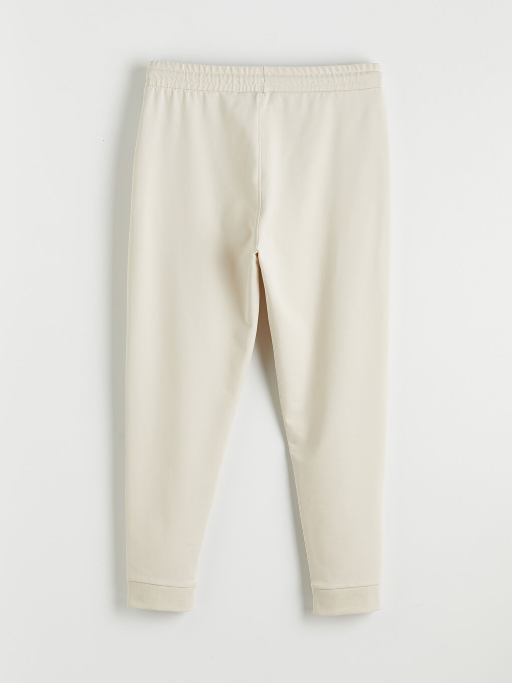 Bej Standart Kalıp Erkek Eşofman Altı-1