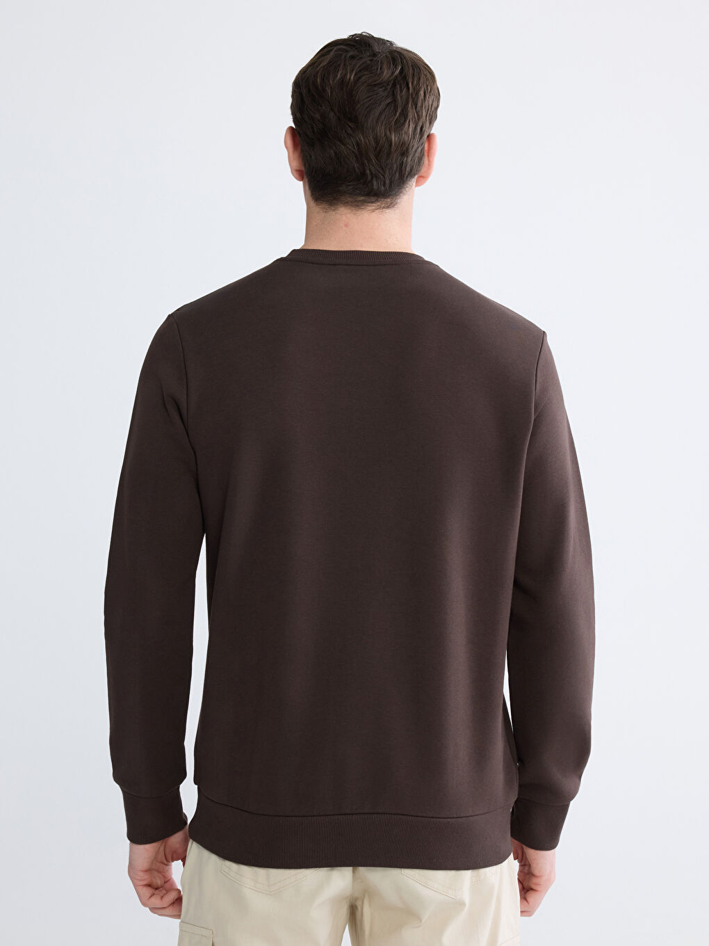 Men's Printed Crewneck Sweatshirt-3