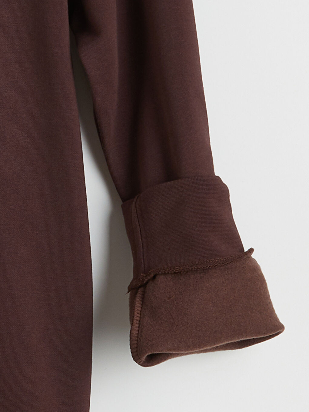 Crew Neck Printed Men's Thick Sweatshirt-5