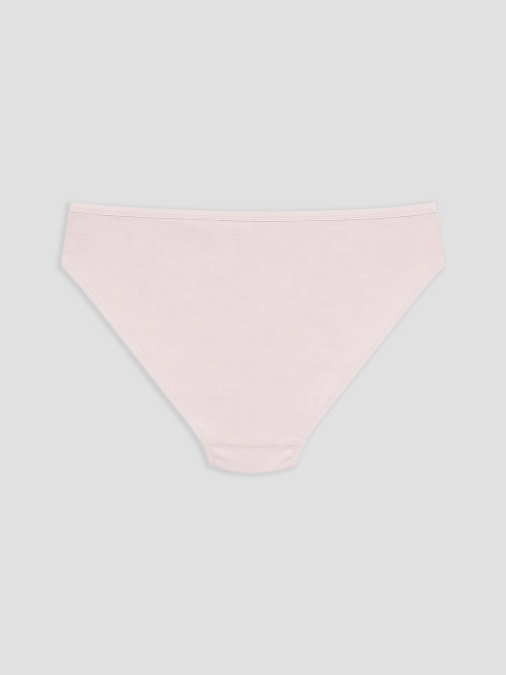 Pembe Düz Bikini Külot-1