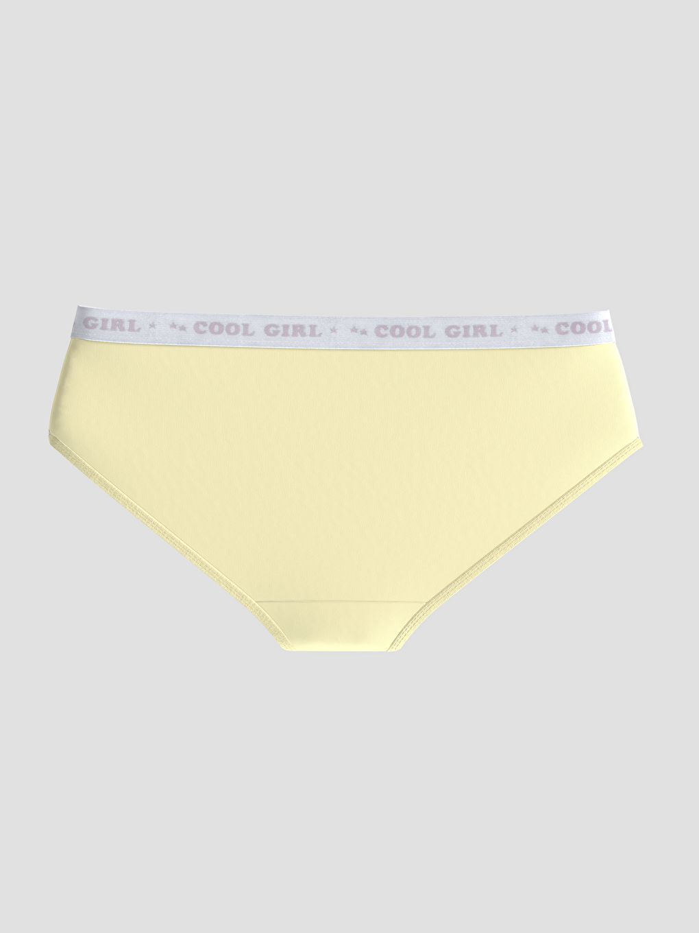 Kırmızı Yazı Baskılı Bikini Külot-1