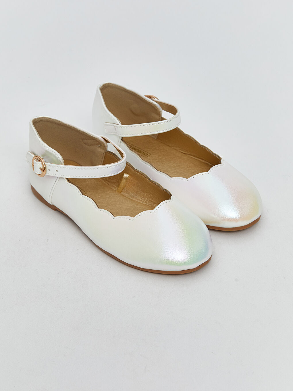 LCW STEPS Girl WHITE Ballet Flats -S60403Z4-J5E