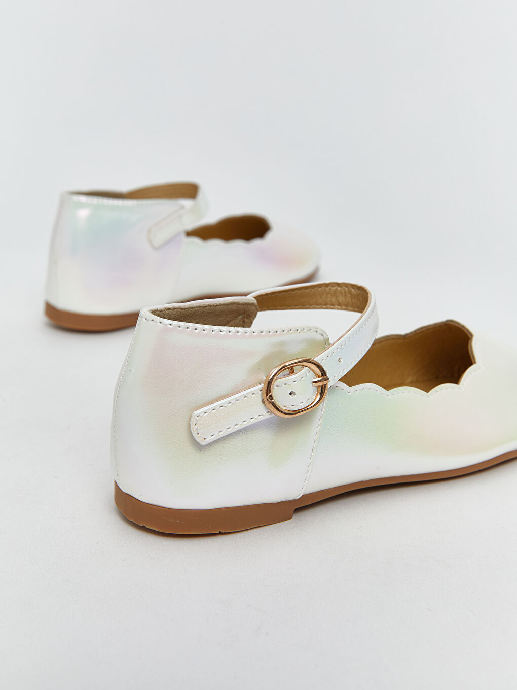 LCW STEPS Girl WHITE Ballet Flats -S60403Z4-J5E