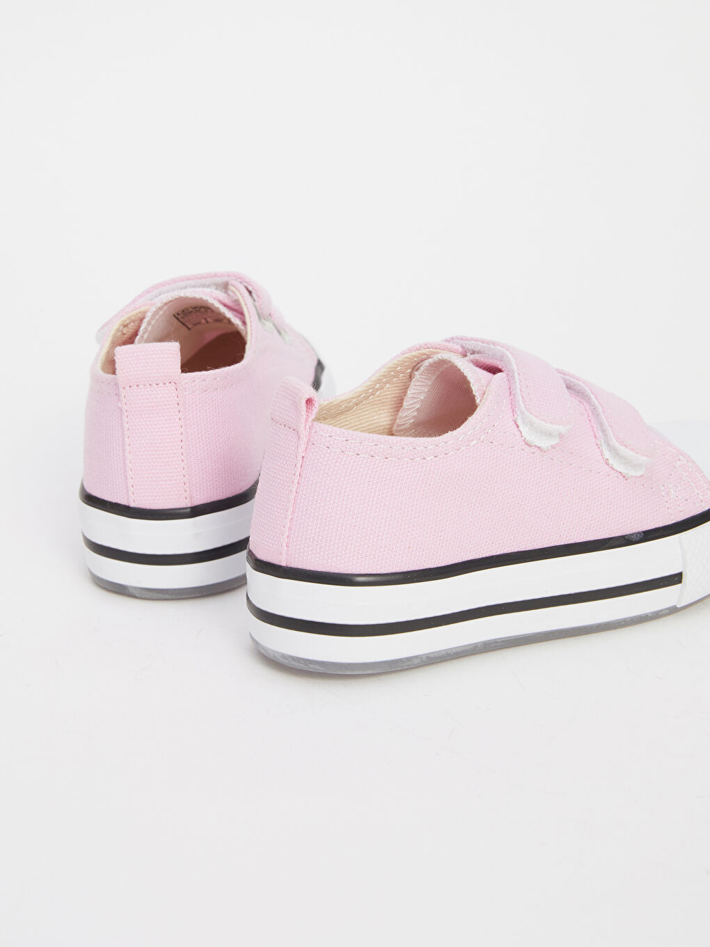 Pembe Tabanı Işıklı Kız Bebek Spor Ayakkabı-4