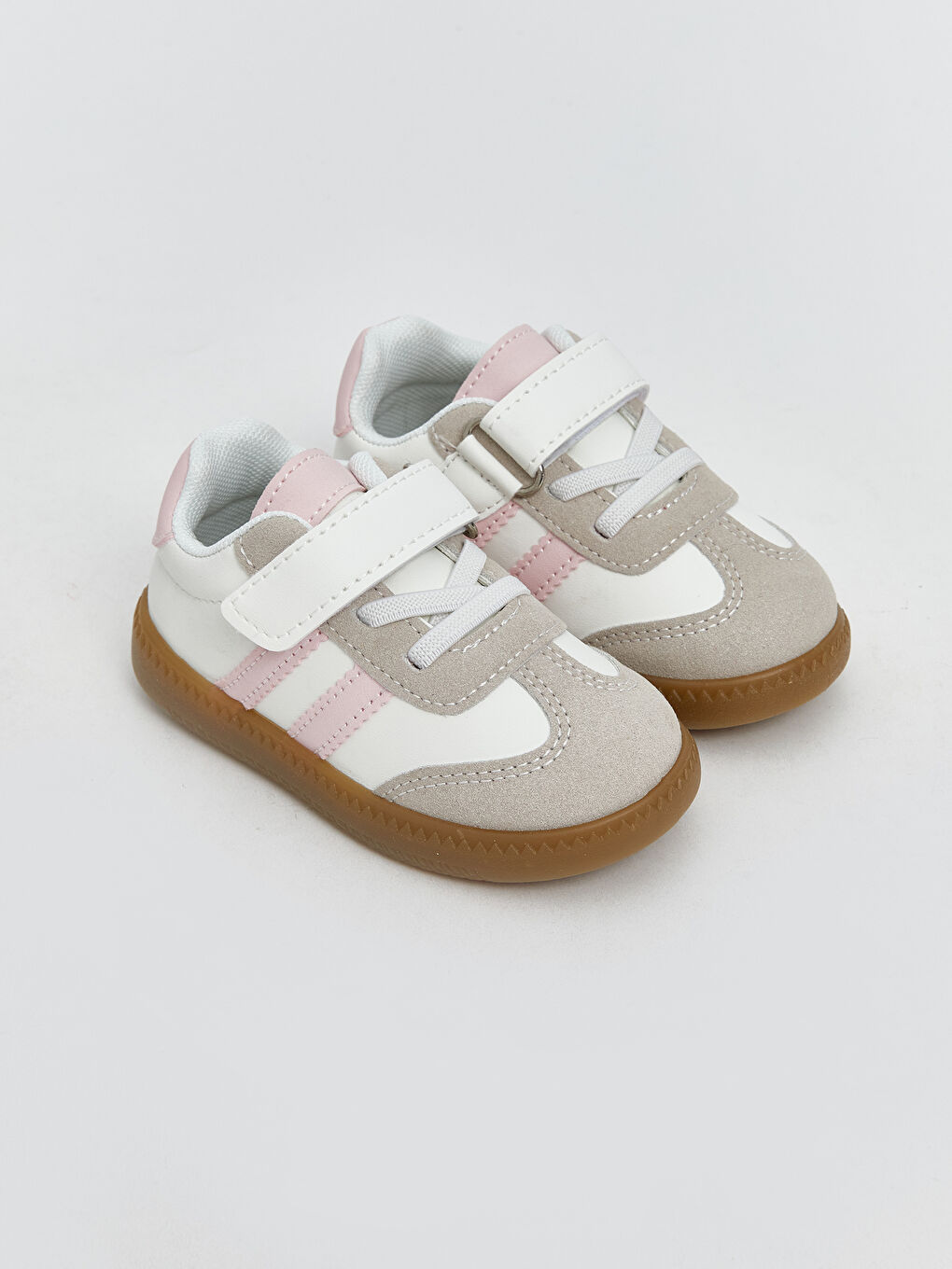 LCW Kids Lace-Up and Hook-and-Loop Girls' Sneakers -S60411Z1-J5E