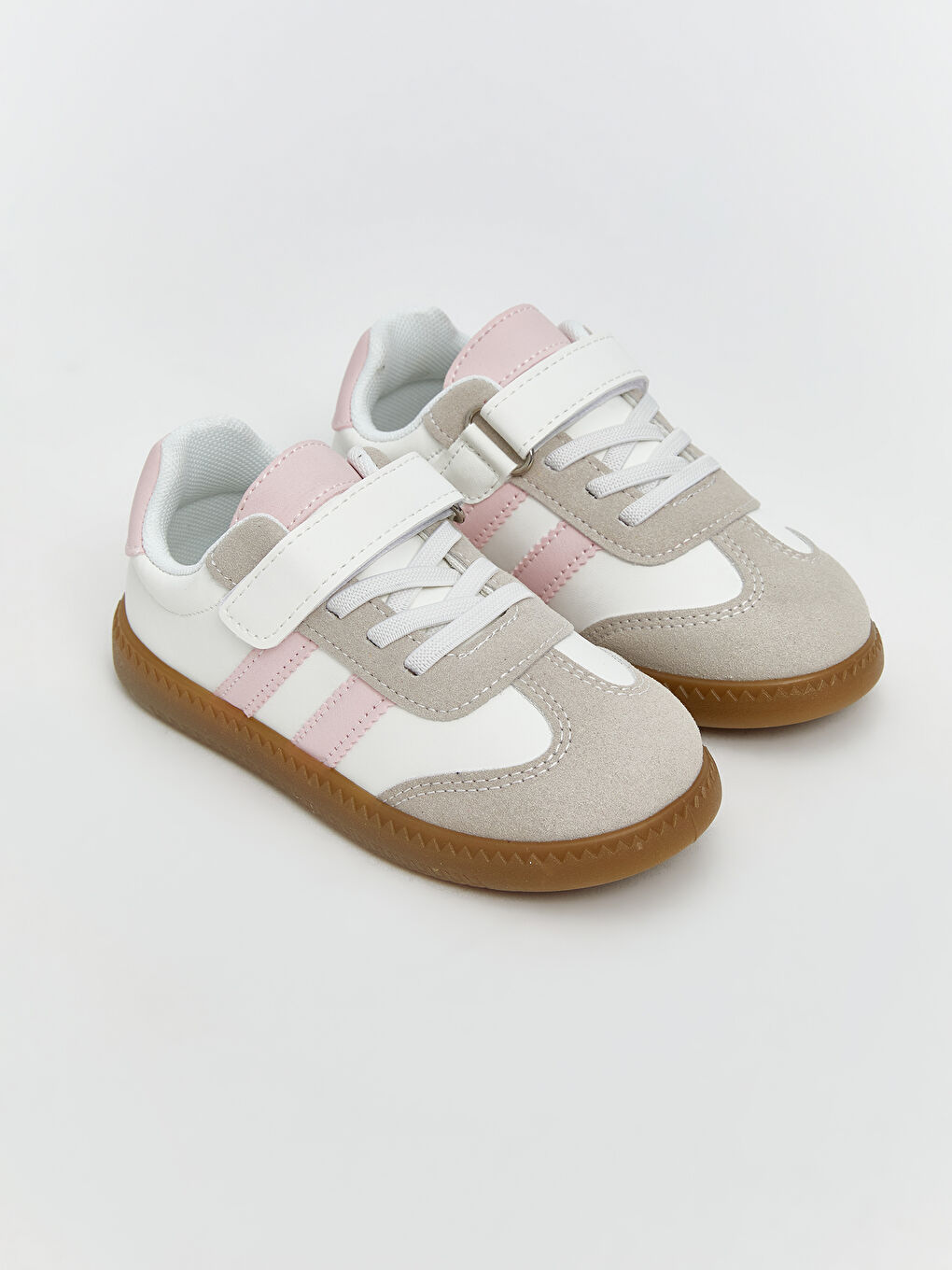 LCW Kids Маратонки за момичета с връзки и закопчаване с велкро -S60412Z1-J5E