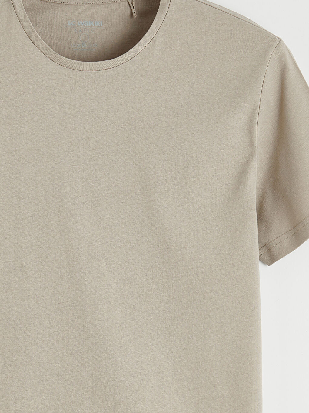 Bisiklet Yaka Penye Erkek Tişört-6