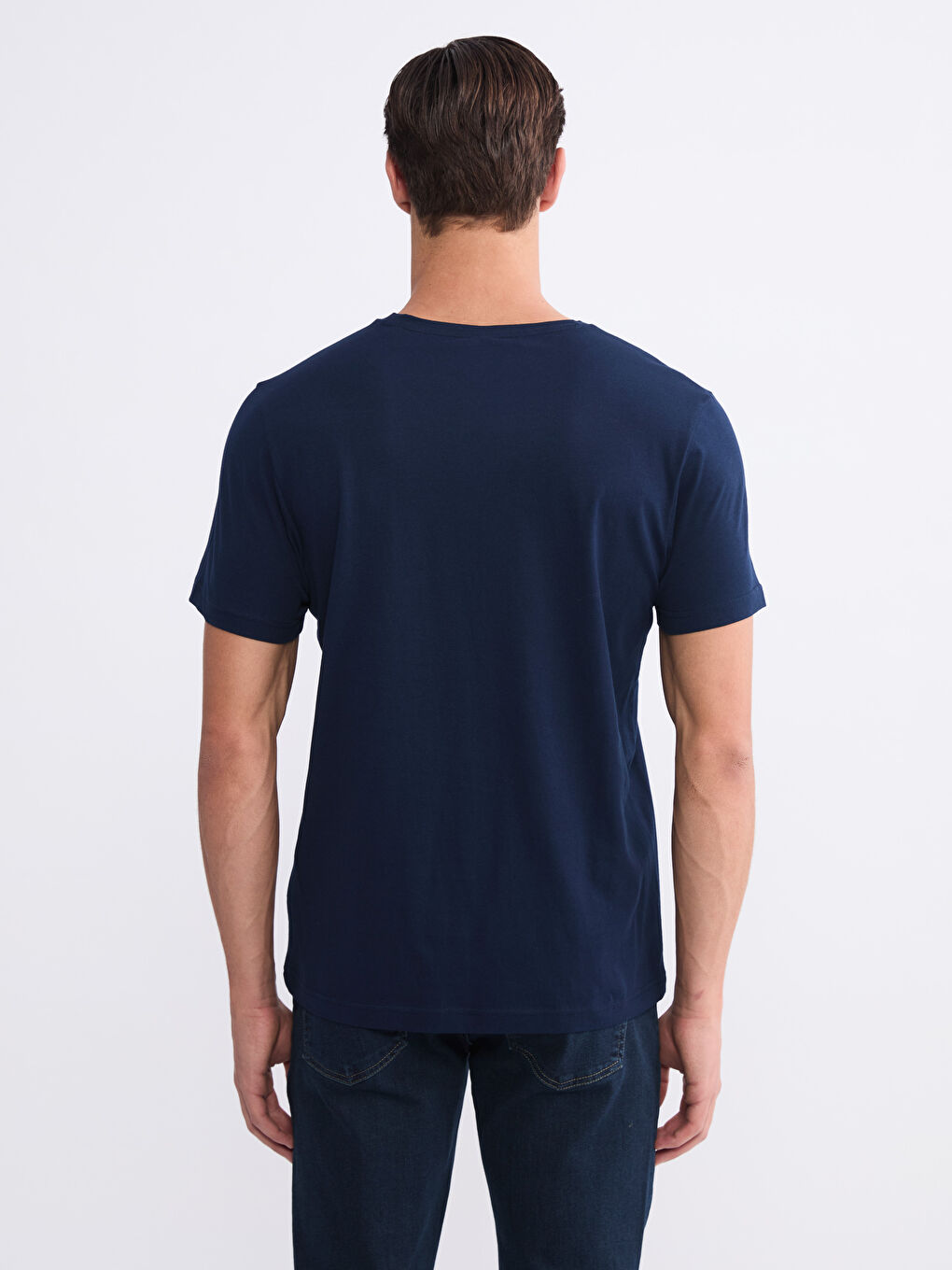 Ерлерге арналған трикотаж футболка-3