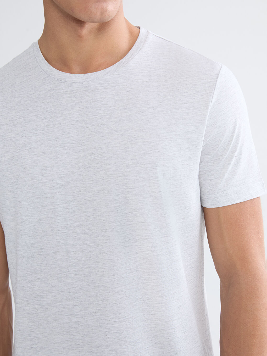 Crew Neck Jersey Men's T-Shirt-2