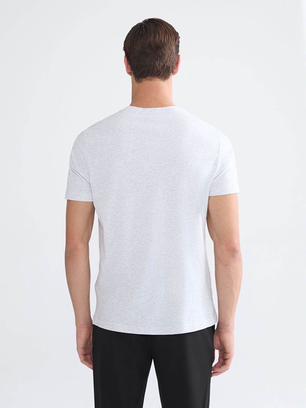Crew Neck Jersey Men's T-Shirt-3