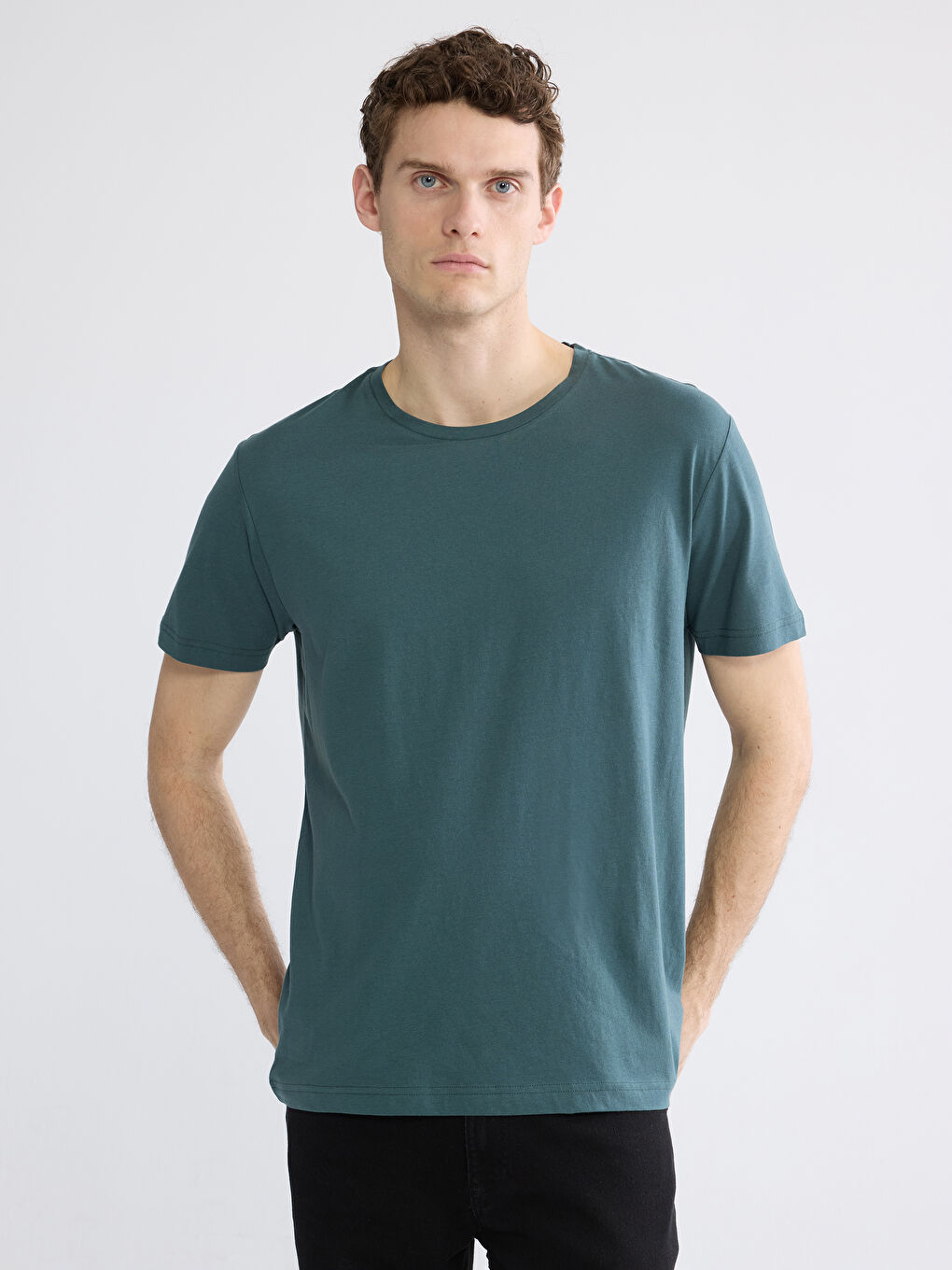 Crew Neck Jersey Men's T-Shirt