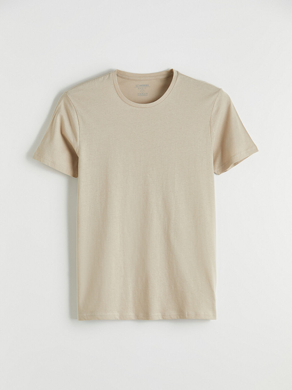 Mann BEIGE T-Shirt-4