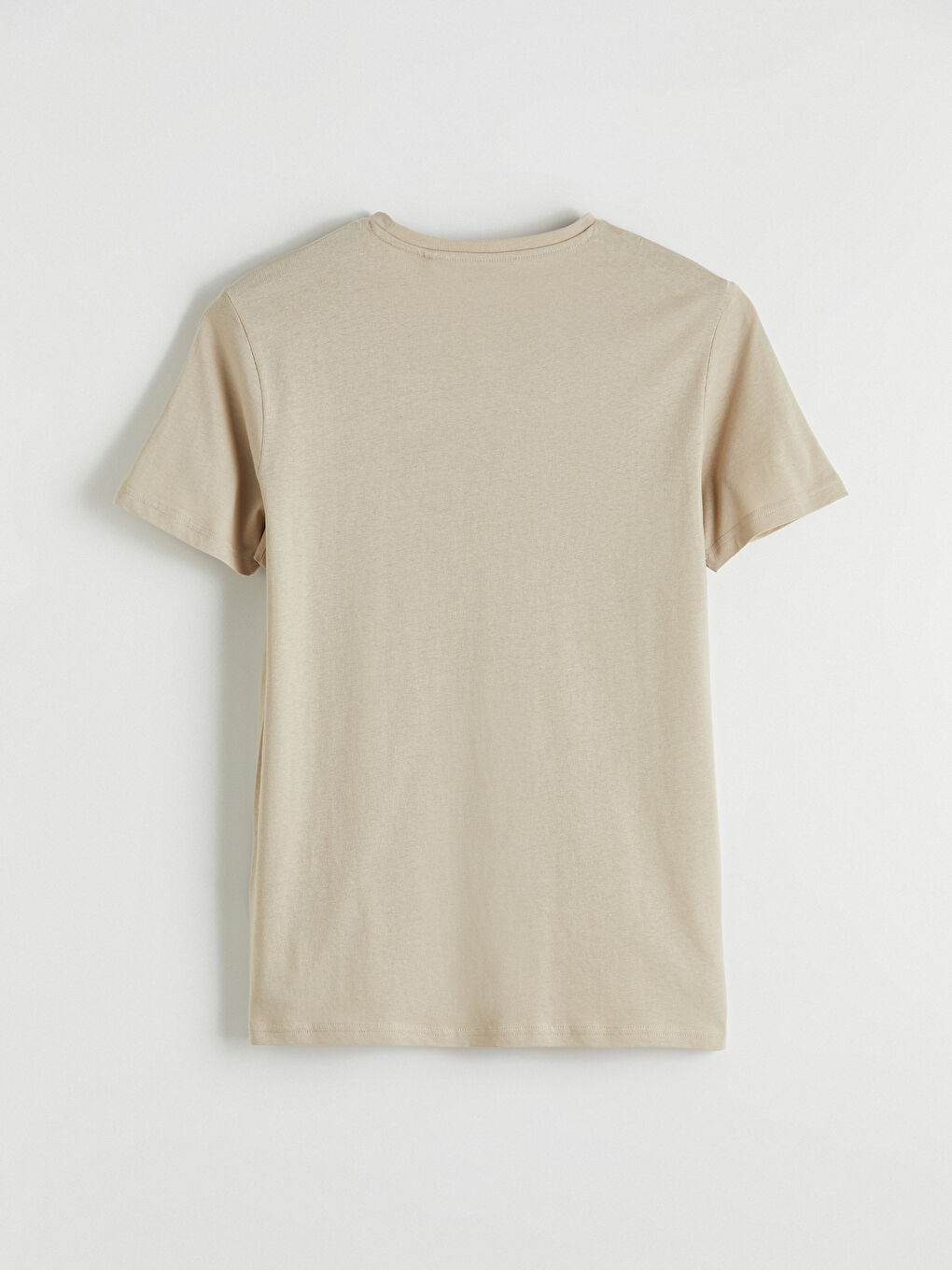 Mann BEIGE T-Shirt-6
