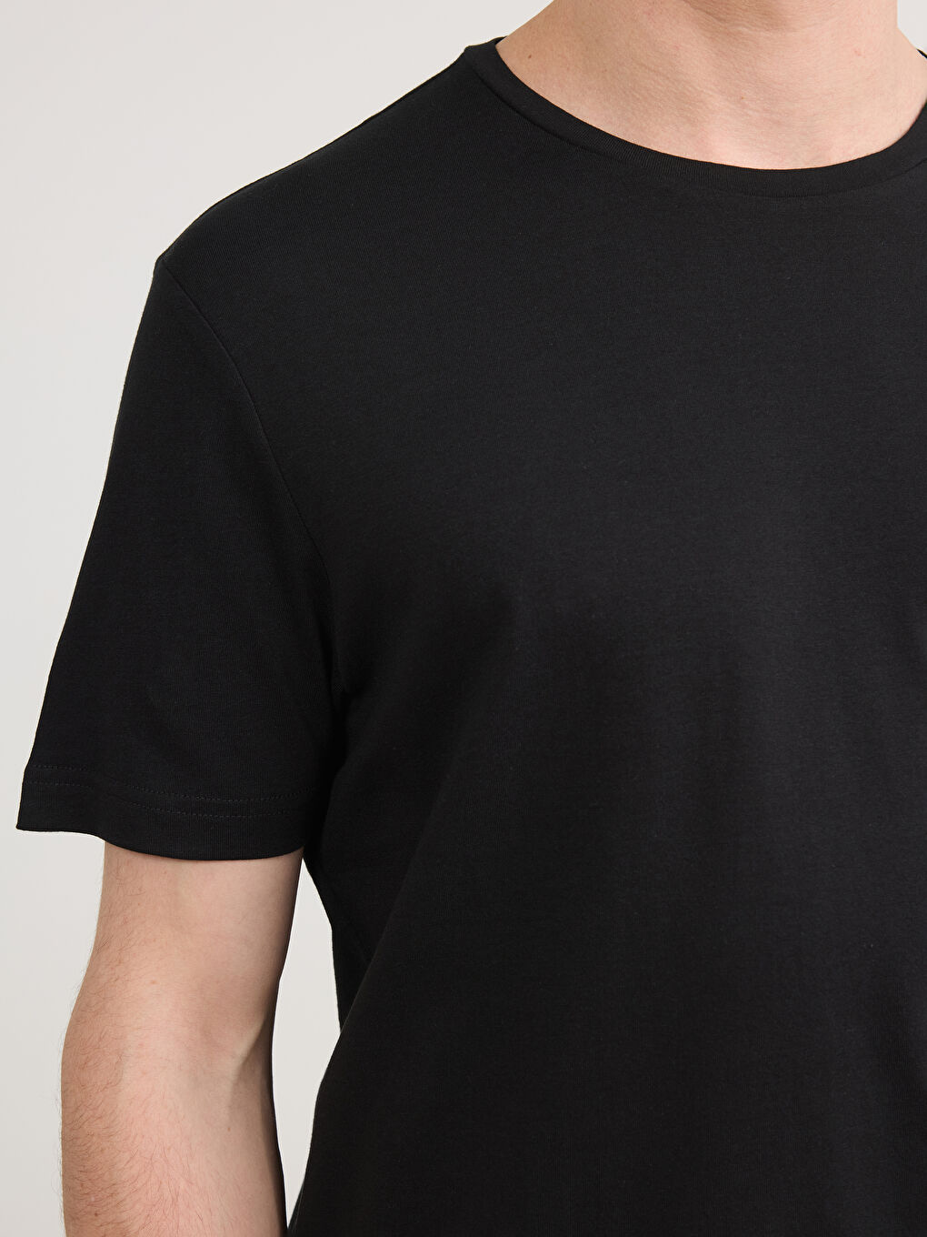 Crew Neck Jersey Men's T-Shirt-8