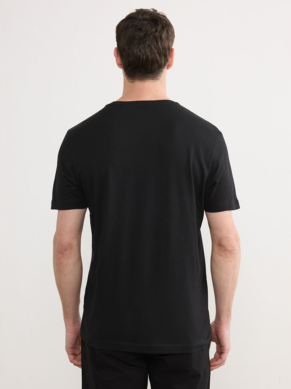 Crew Neck Jersey Men's T-Shirt-12