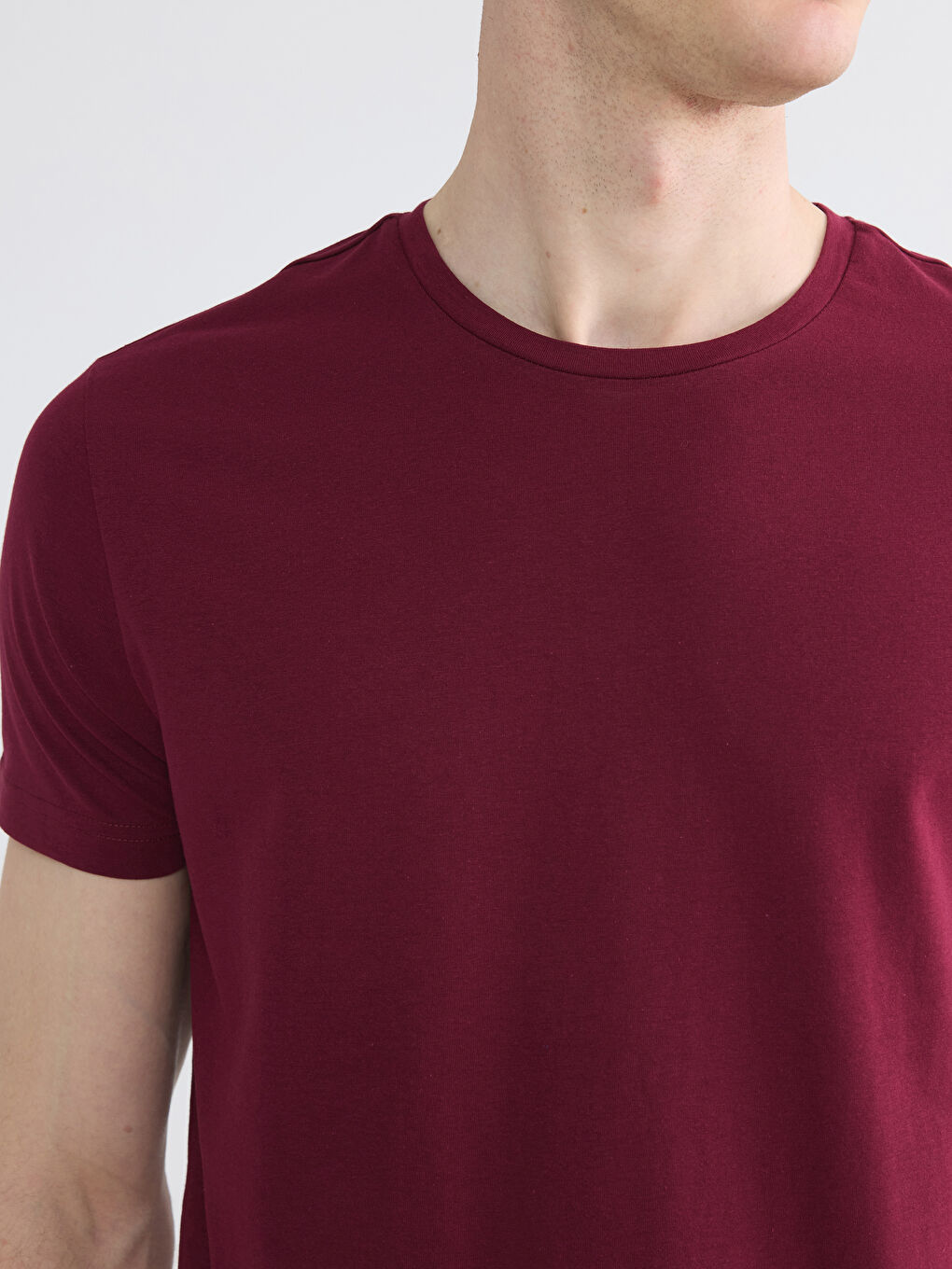 T-Shirt mit Rundhalsausschnitt aus Jersey für Herren-2