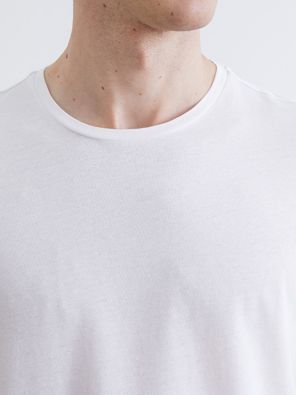 Футболка для чоловіків з круглим вирізом горловини з джерсі-4