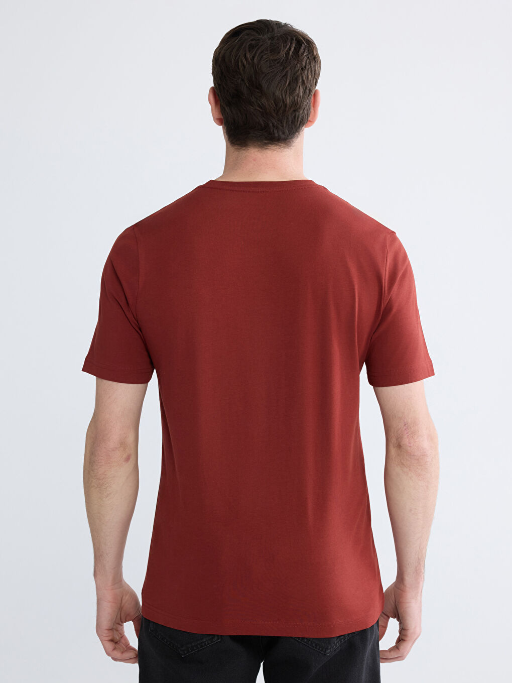 تيشيرت بني رجل-3