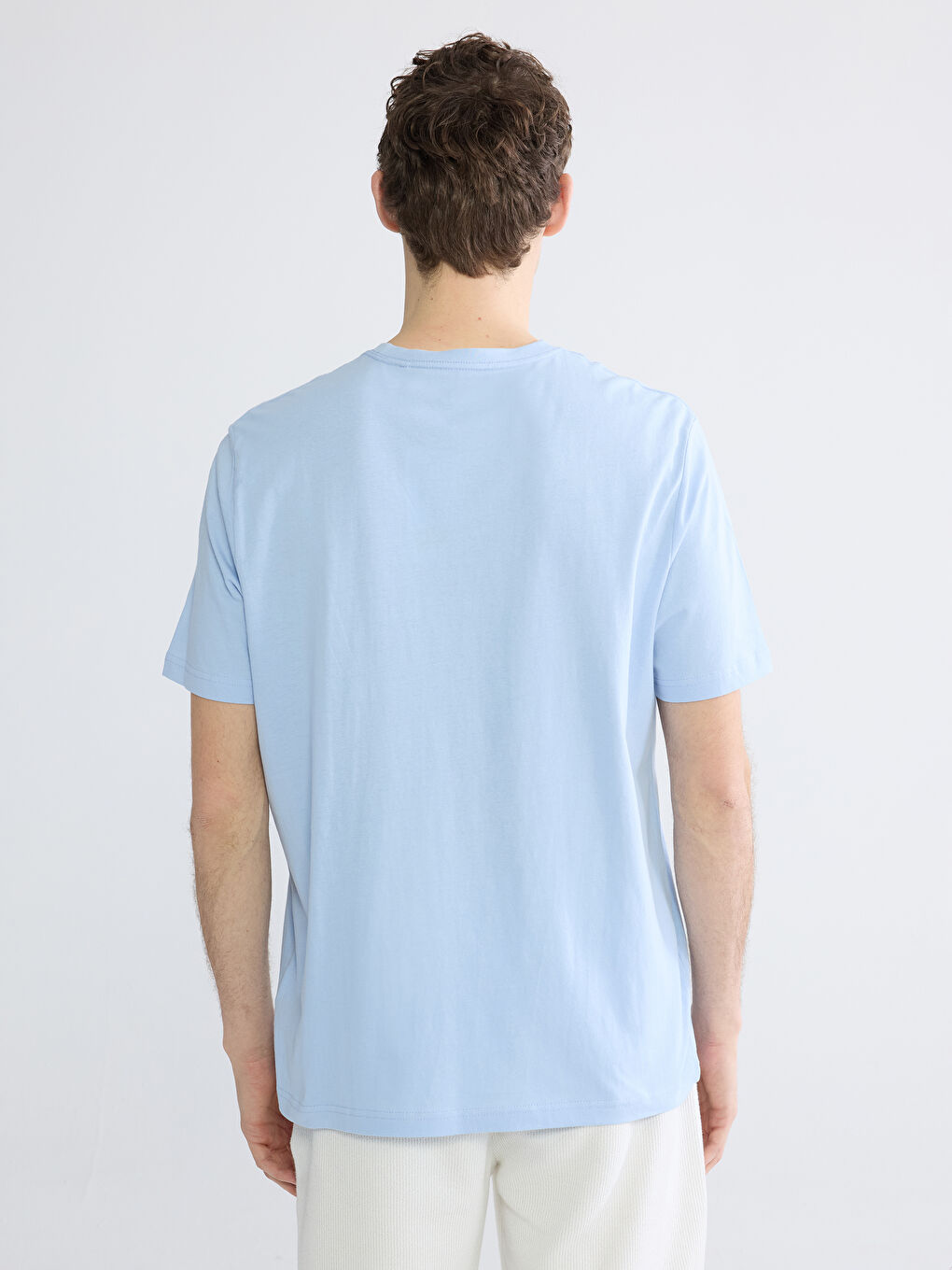 Muškarac PLAVA Majica kratkih rukava-3