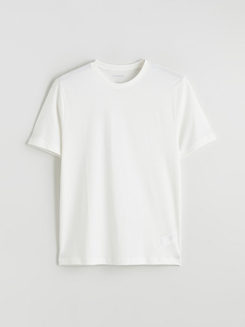 Футболка из джерси с круглым вырезом для мужчин-4