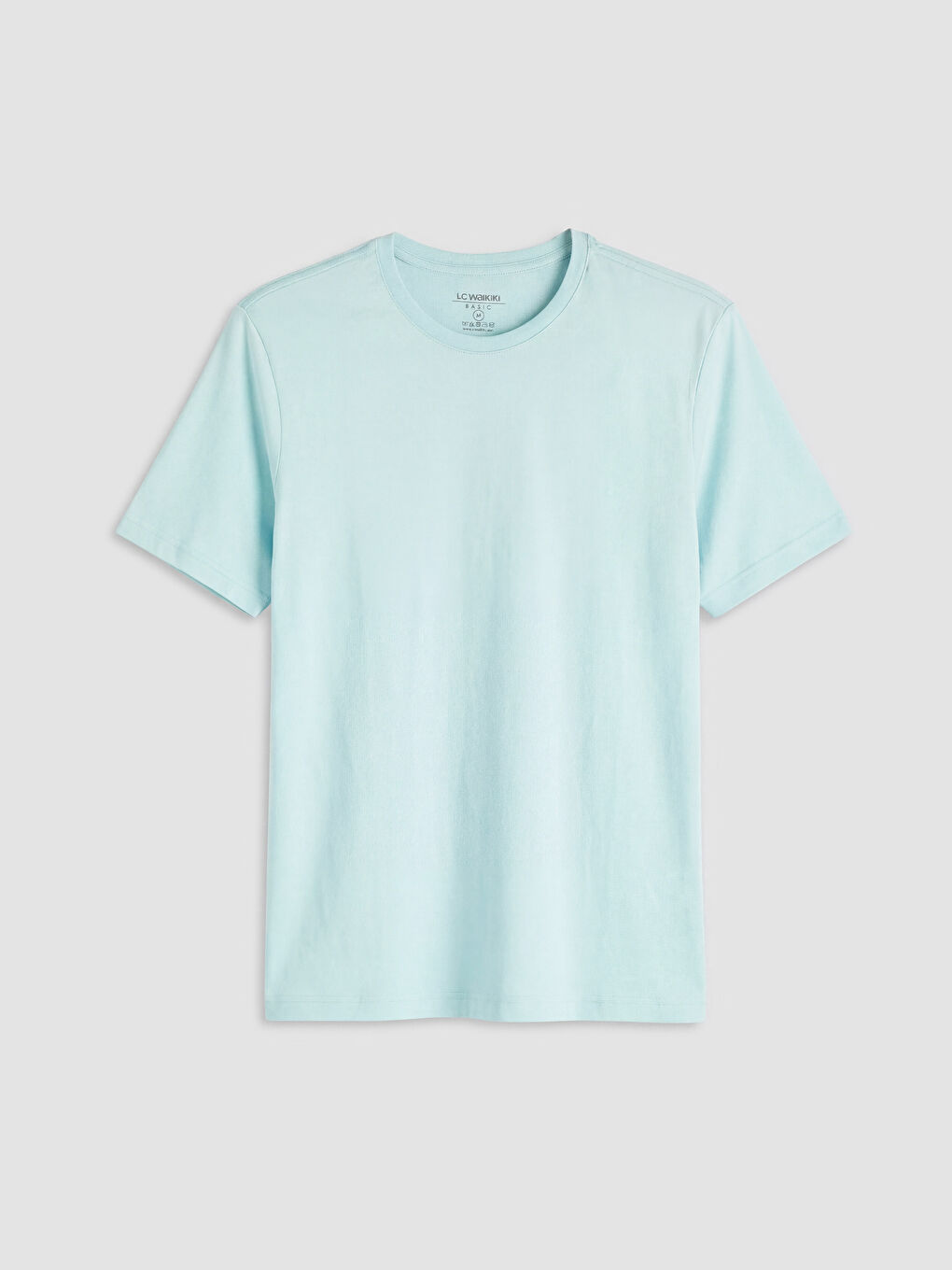 Mavi Bisiklet Yaka Standart Fit Erkek Tişört