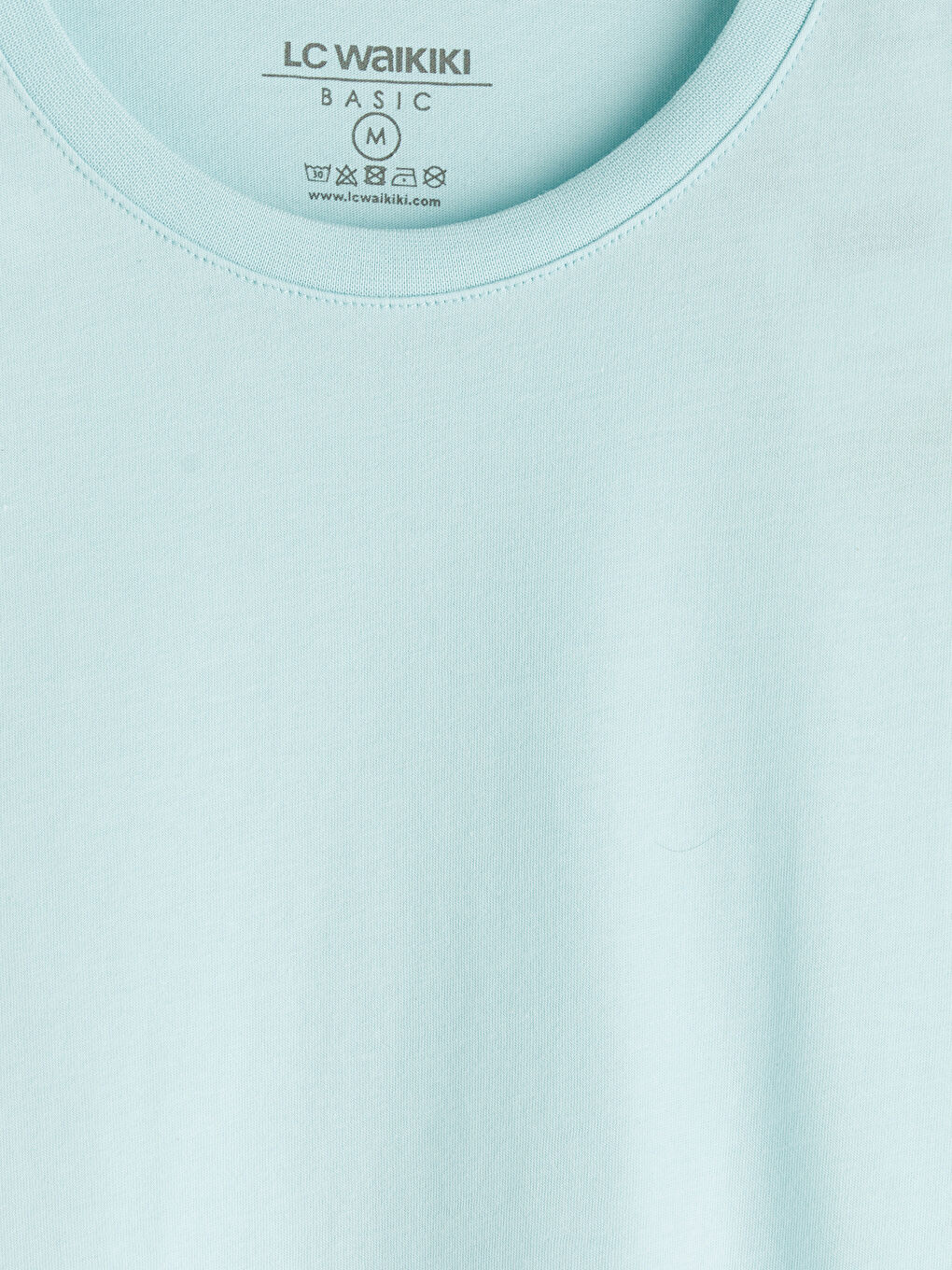 Mavi Bisiklet Yaka Standart Fit Erkek Tişört-2