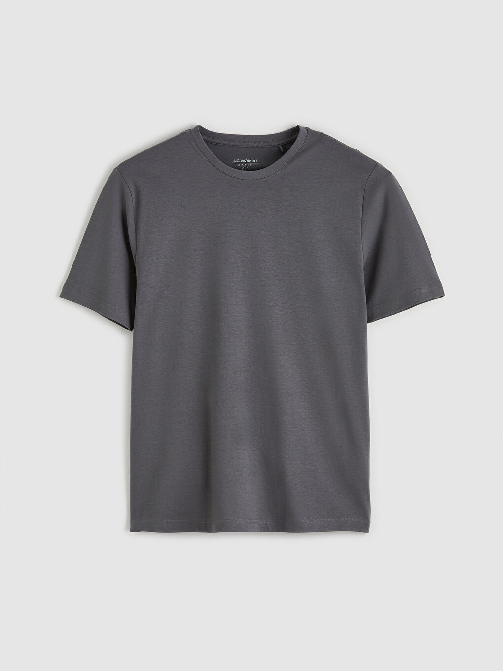 Crew Neck Jersey T-Shirt for Men