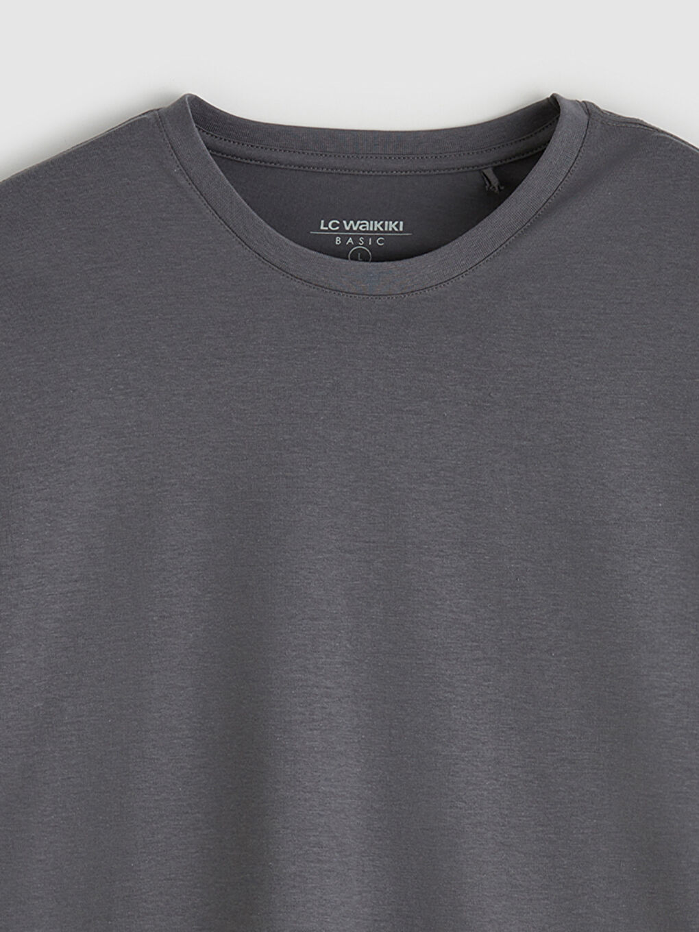 Crew Neck Jersey T-Shirt for Men-1