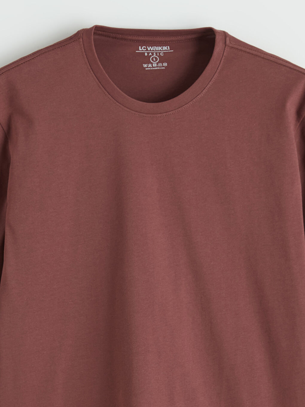 Für Herren Rundhalsausschnitt Jersey T-Shirt-1