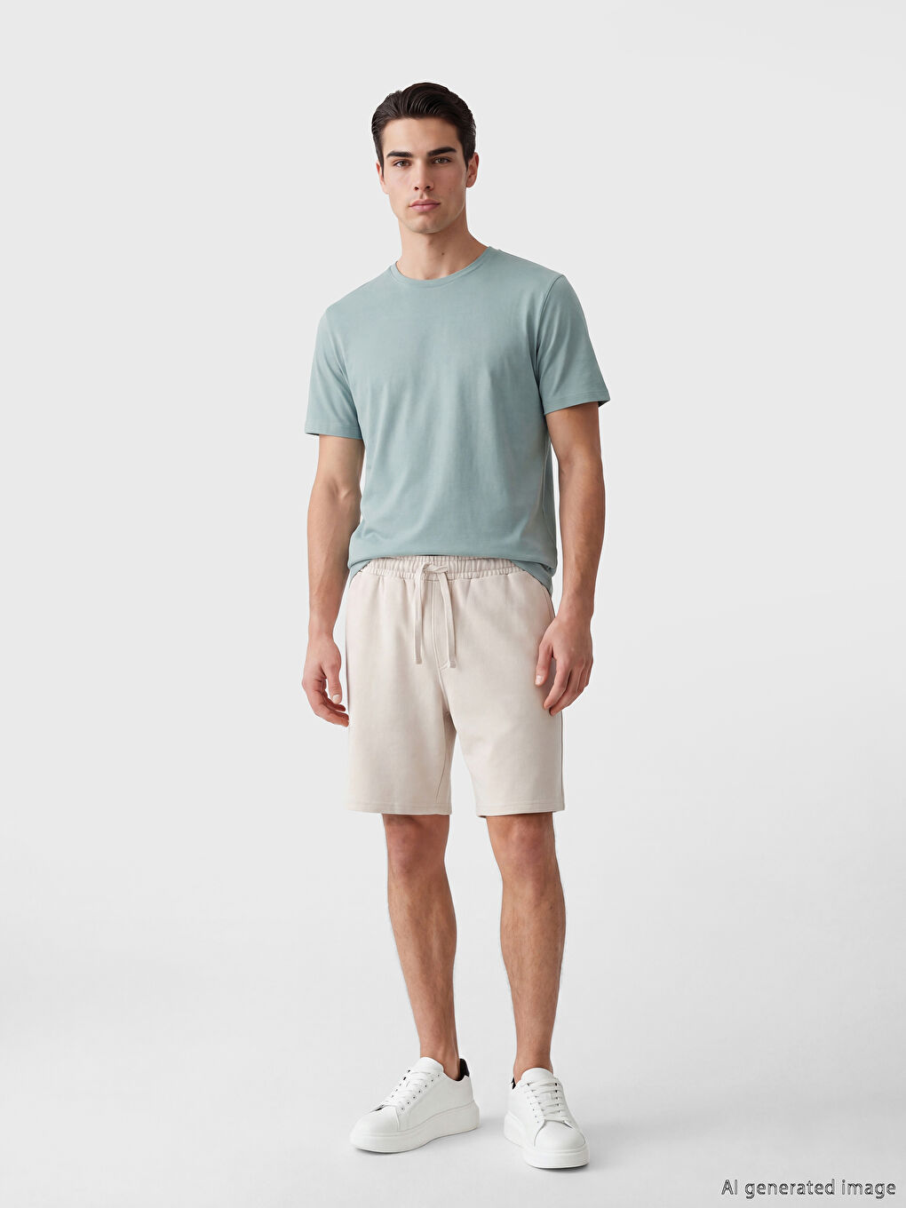 100% pamučna regular fit basic majica-1