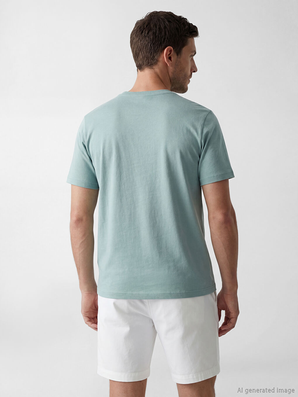 100% pamučna regular fit basic majica-2