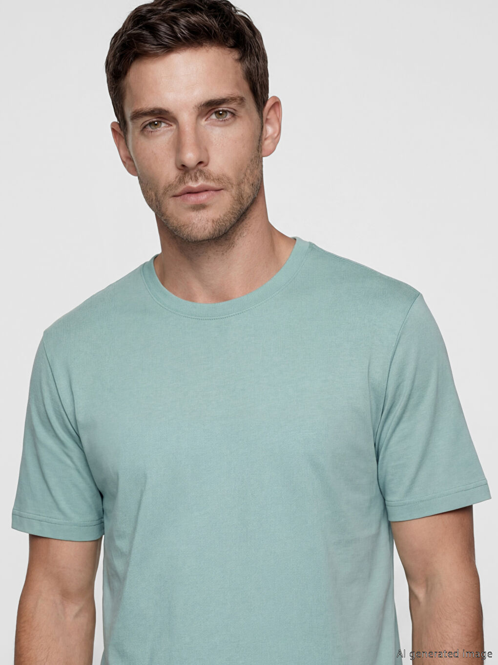 Mavi %100 Pamuk Regular Fit Basic Tişört-2