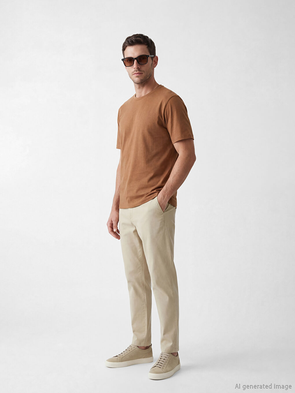 100% ბამბა რეგულარული მოყვანილობის საბაზისო მაისური-1