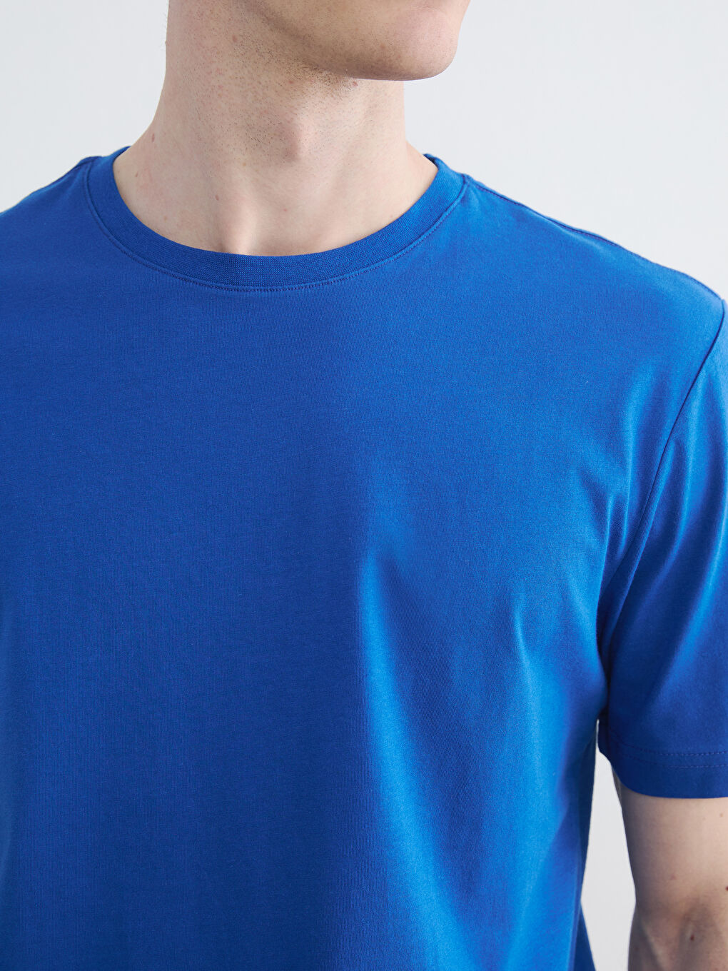 Mavi %100 Pamuk Regular Fit Basic Tişört-2