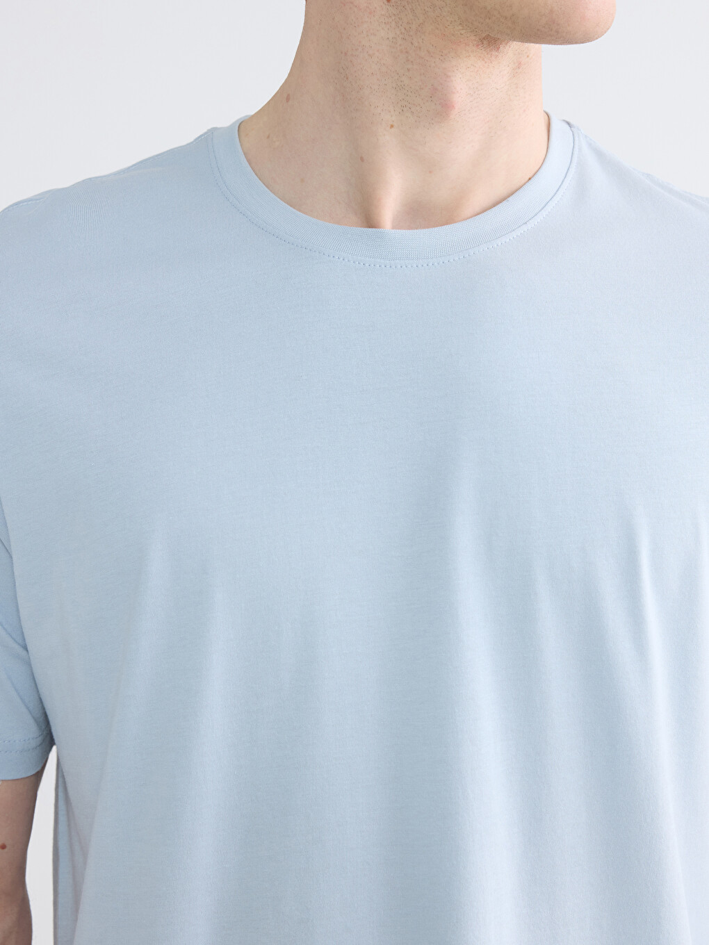 Mavi %100 Pamuk Regular Fit Basic Tişört-2