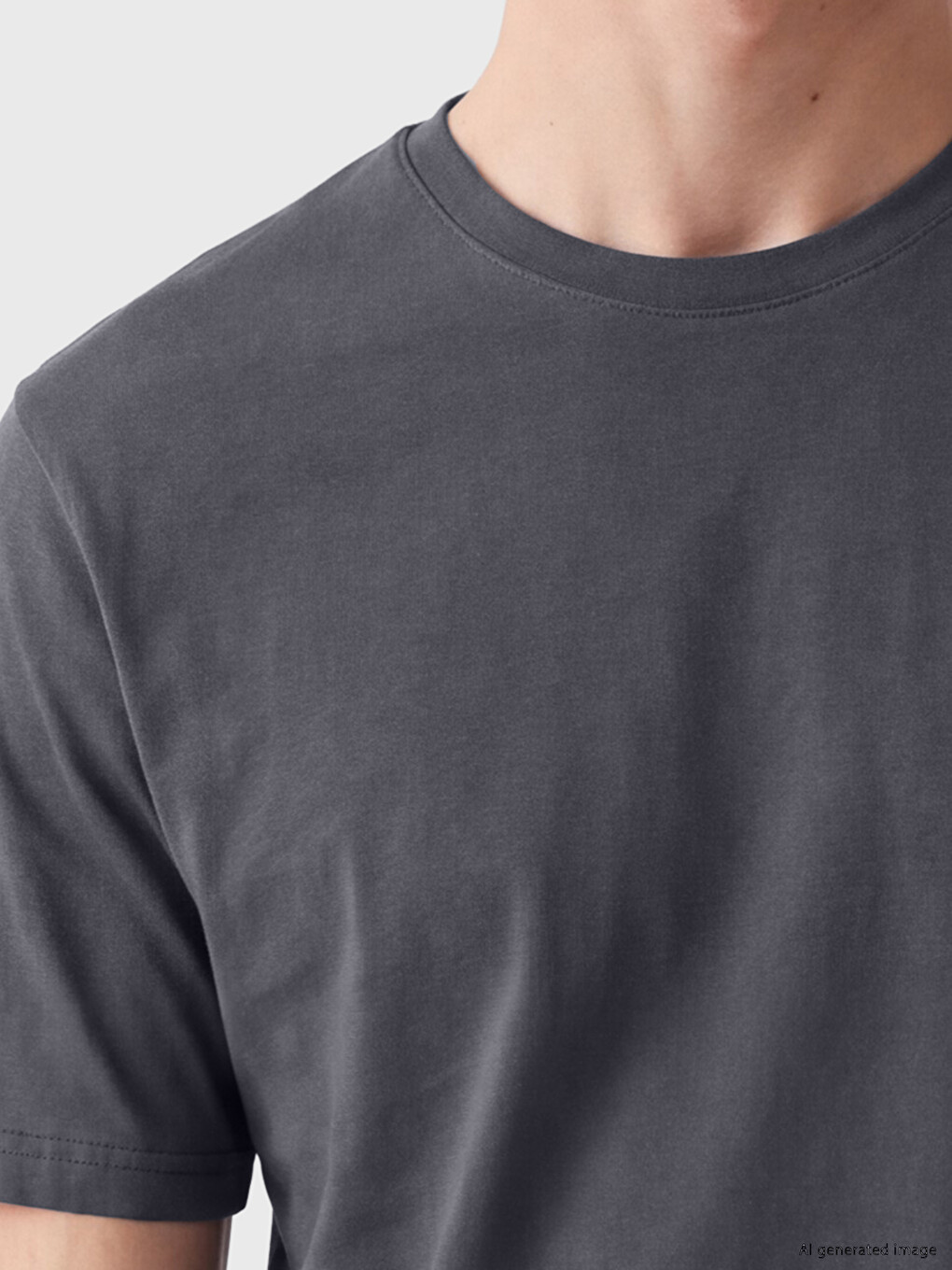 Regular Fit Thin Fabric T-shirt /03-2