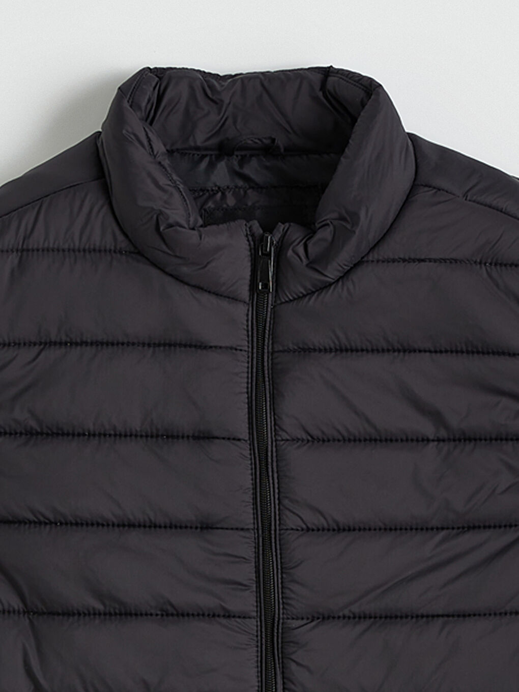  Yelek	Standard Fit Funnel Neck Men's Puffer Gilet-11