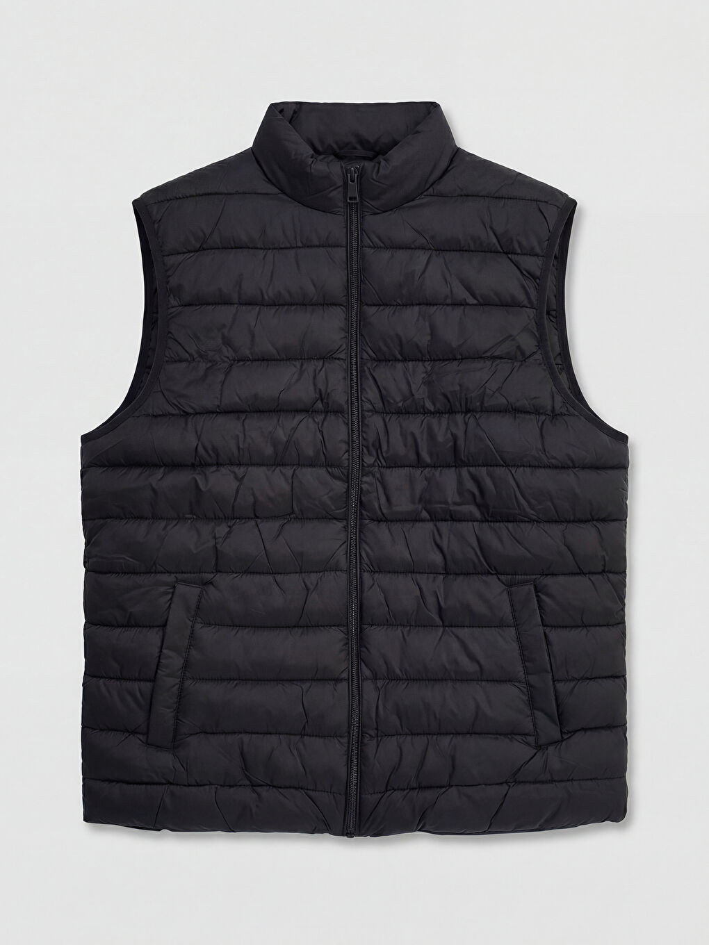 Мужчины Черный Жилет