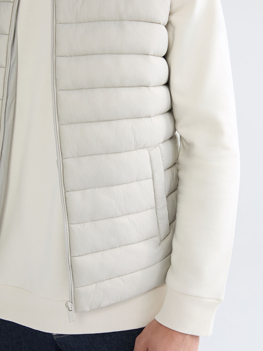 Standard-Fit High-Neck Puffer Vest-2