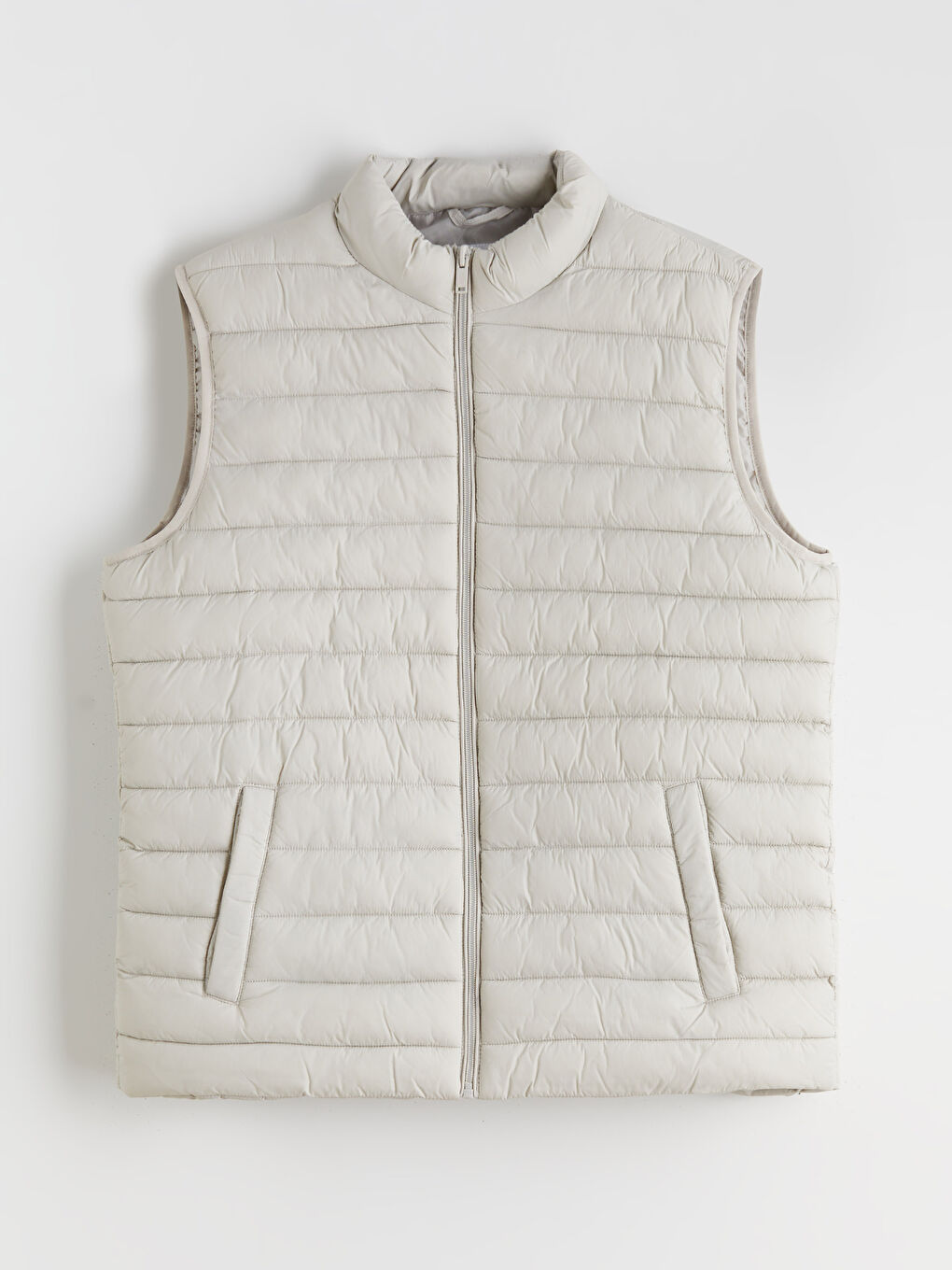 Standard-Fit High-Neck Puffer Vest-5