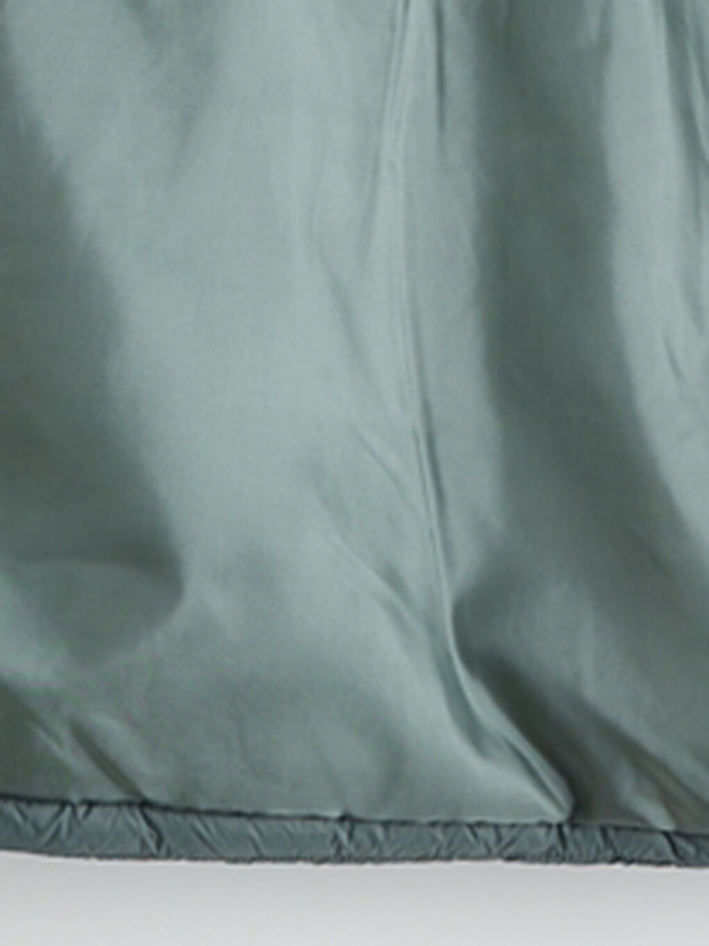 Yeşil Standart Kalıp Dik Yaka Erkek Şişme Mont-6