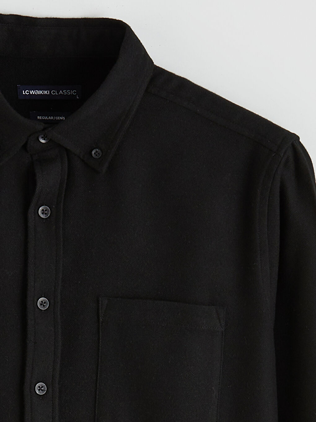 Regular Fit Gabardine Men's Shirt-5