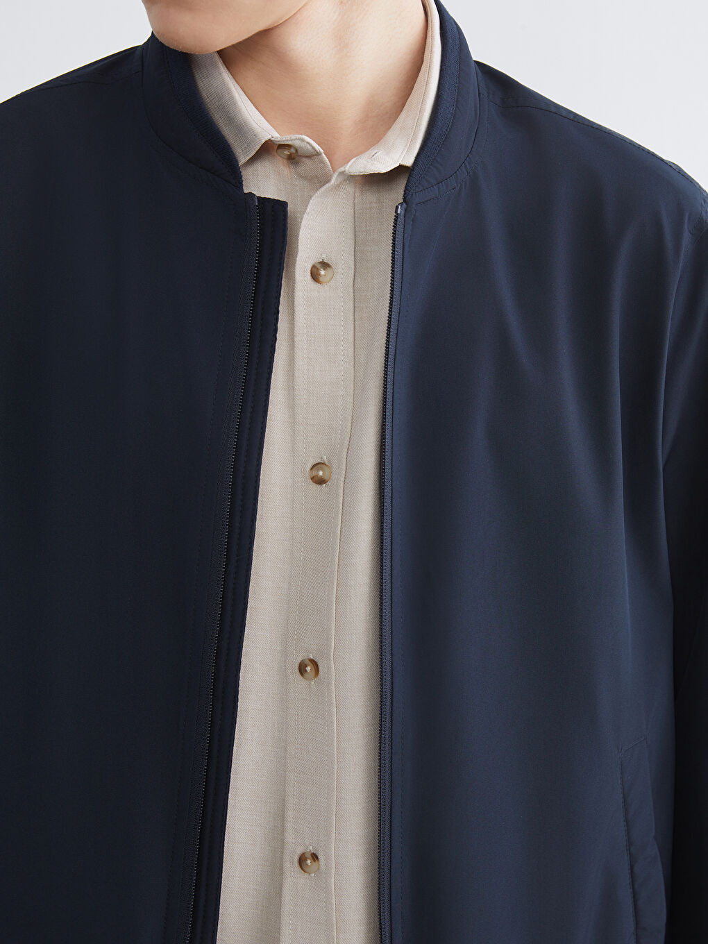 معطف كحلي رجل-2