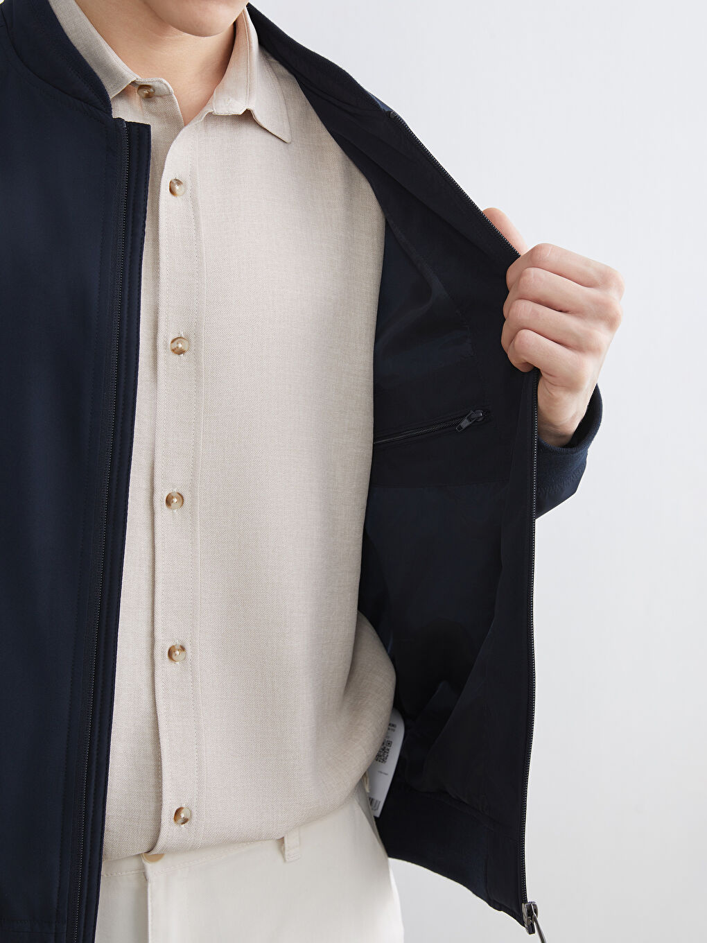 معطف كحلي رجل-3