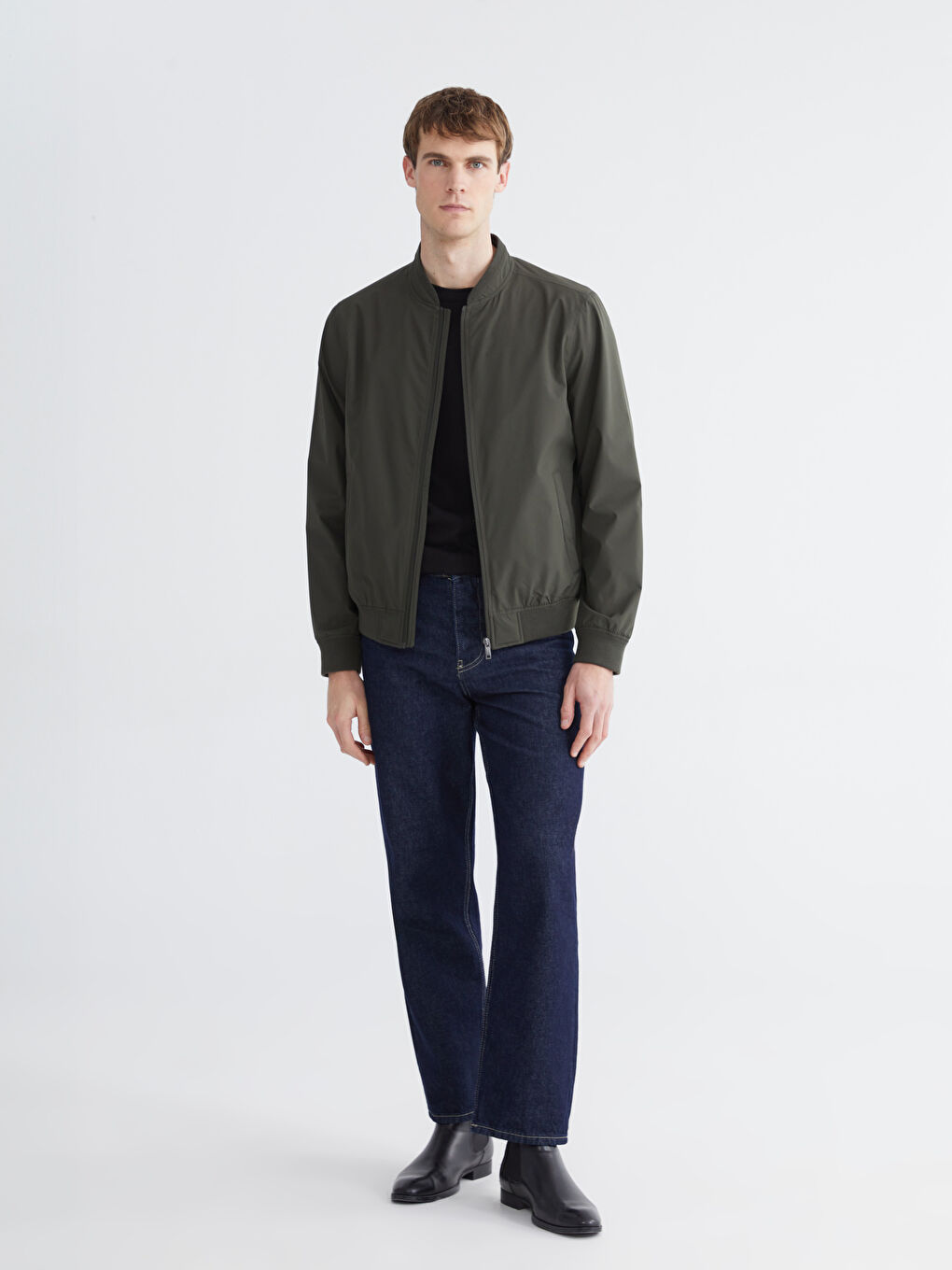 Manteau KAKI Homme-1